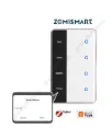 Zemismart - Interruptor Inteligente - Renomeia as Teclas - ZMS-206US