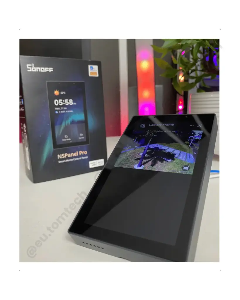 Sonoff - NSPANELPRO Central de Automação Inteligente com Tela 4.7